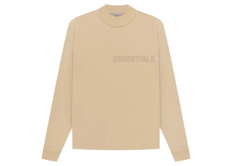 Fear of God Essentials LS Tee Canary Men's - FW22 - US