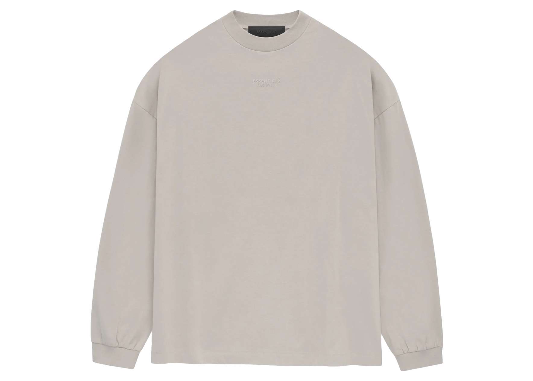 Fear of God Essentials LS Tee Silver Cloud メンズ - FW23 - JP