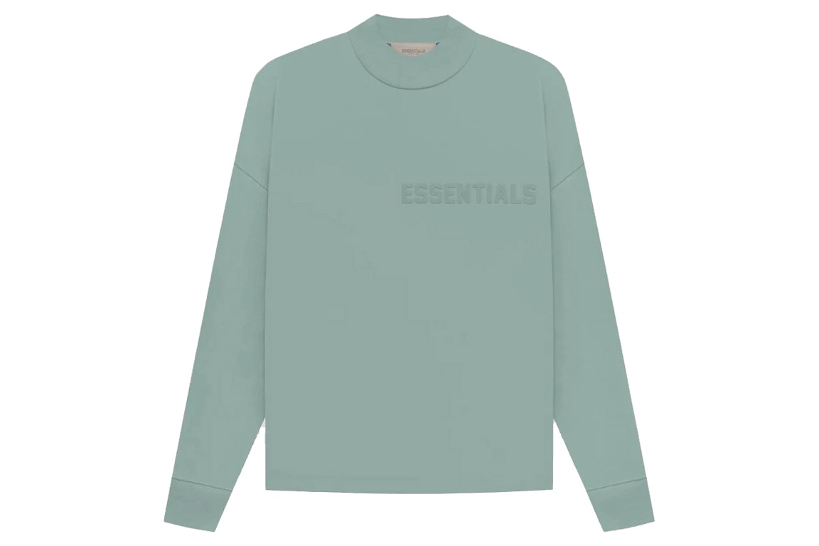 Pre-owned Fear Of God Essentials Ls Tee Sycamore
