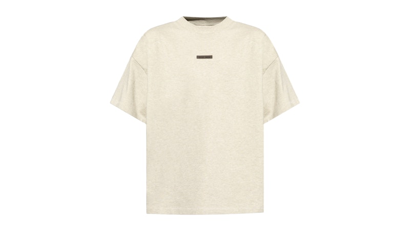 Fear of God Essentials Lightweight Tee Heather Stone Men's