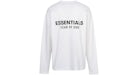 T-shirt a maniche lunghe Fear of God Essentials Bianca