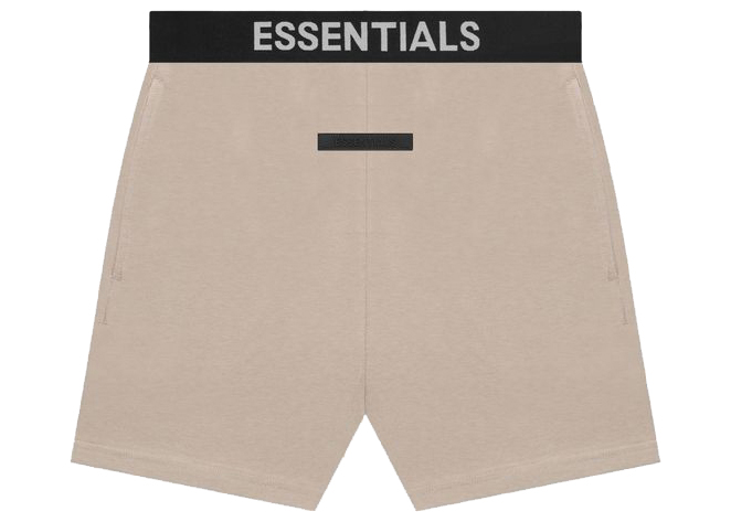 Fear of God Essentials Lounge Short Tan Men's - FW21 - US