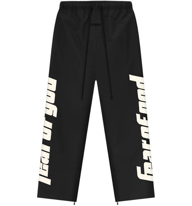 Fear of God Essentials MLB Nylon Trackpants Black Men's FW25 US