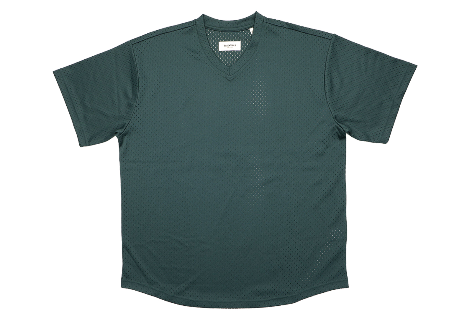 FEAR OF GOD Essentials Mesh T-Shirt Green - FW18 - US