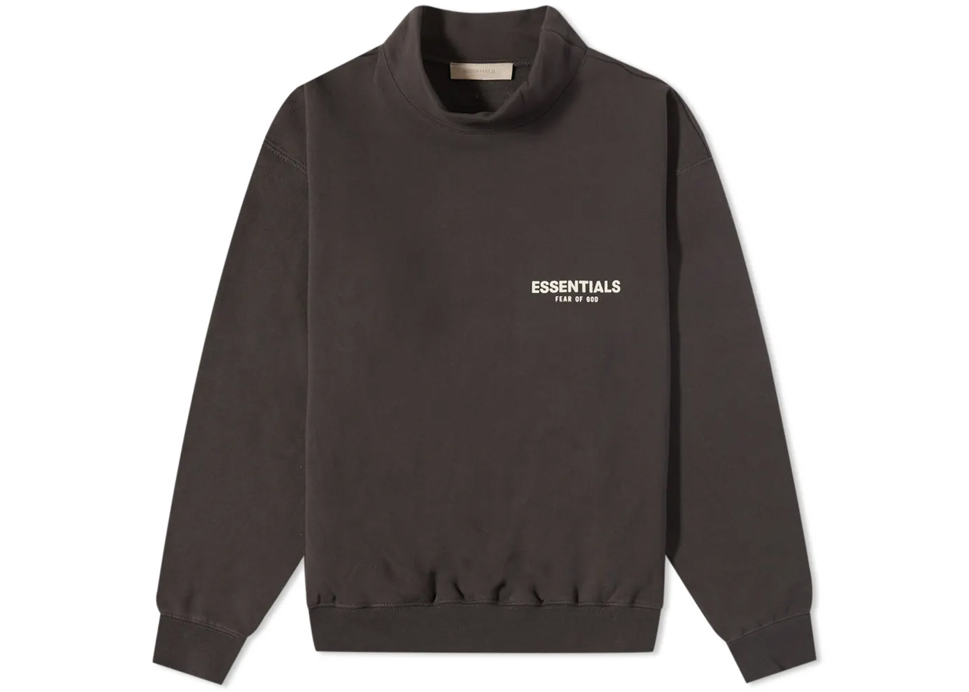 Fear of God Essentials Mock Neck Sweater Iron