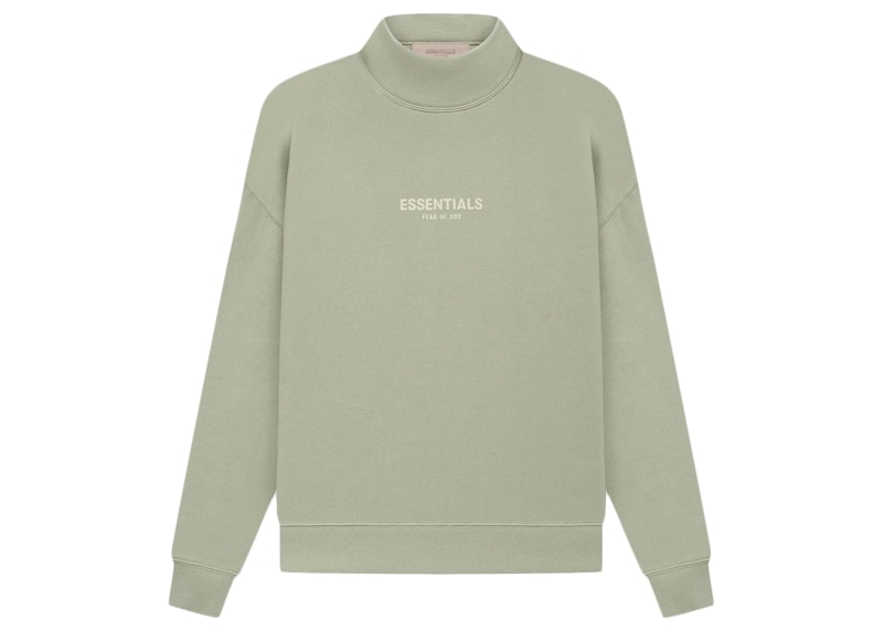 Fear of God Essentials Mockneck Seafoam Men's - SS22 - US