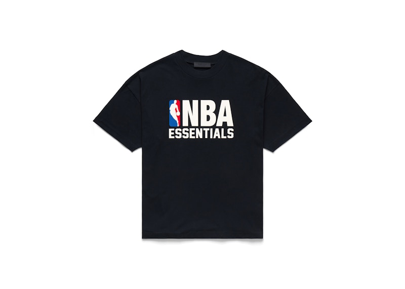 Fear of God Essentials NBA Tee Black Men's - FW24 - US