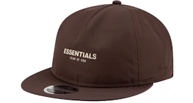 Fear of God Essentials New Era Retro Crown 9Fifty A-Frame Hat Walnut