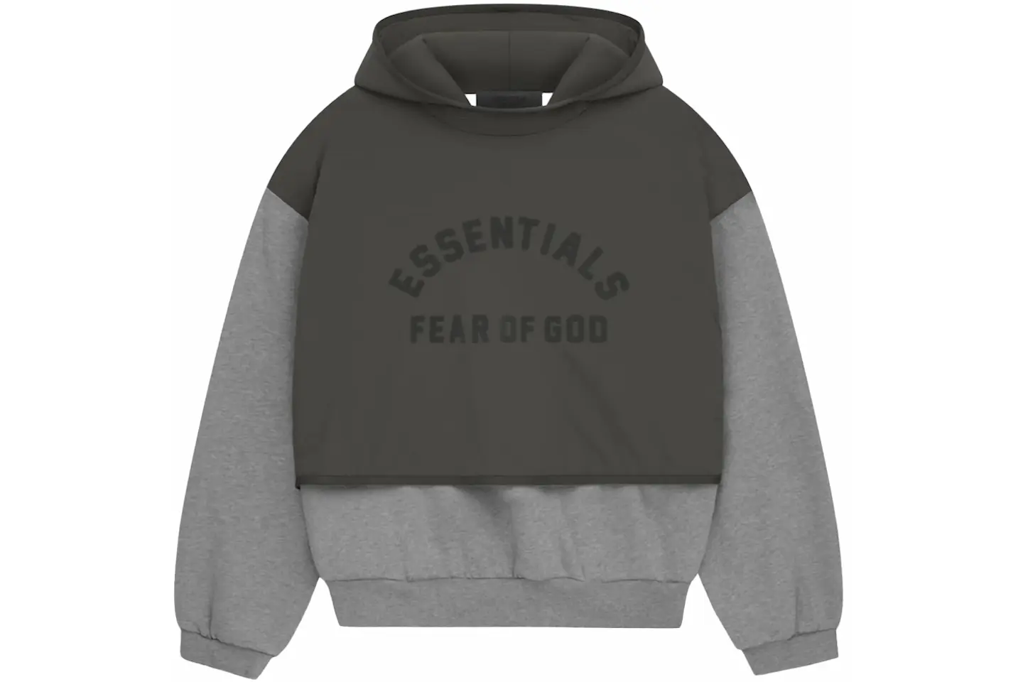 Fear of god essentials fleece hoodie Clearance