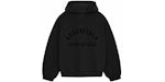 Fear of God Essentials Nylon Fleece Hoodie Jet Black/Jet Black