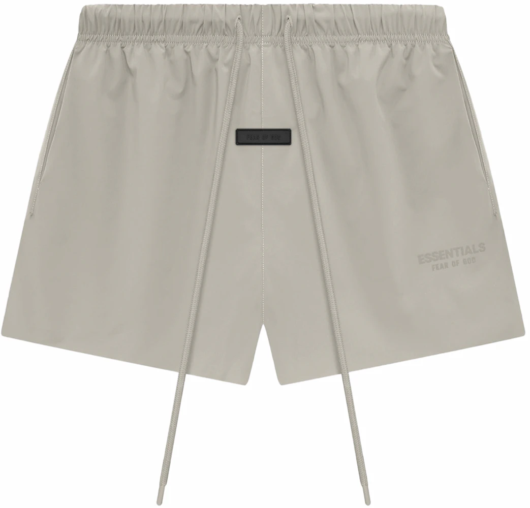 Gray Nylon Shorts by Fear of God ESSENTIALS on Sale