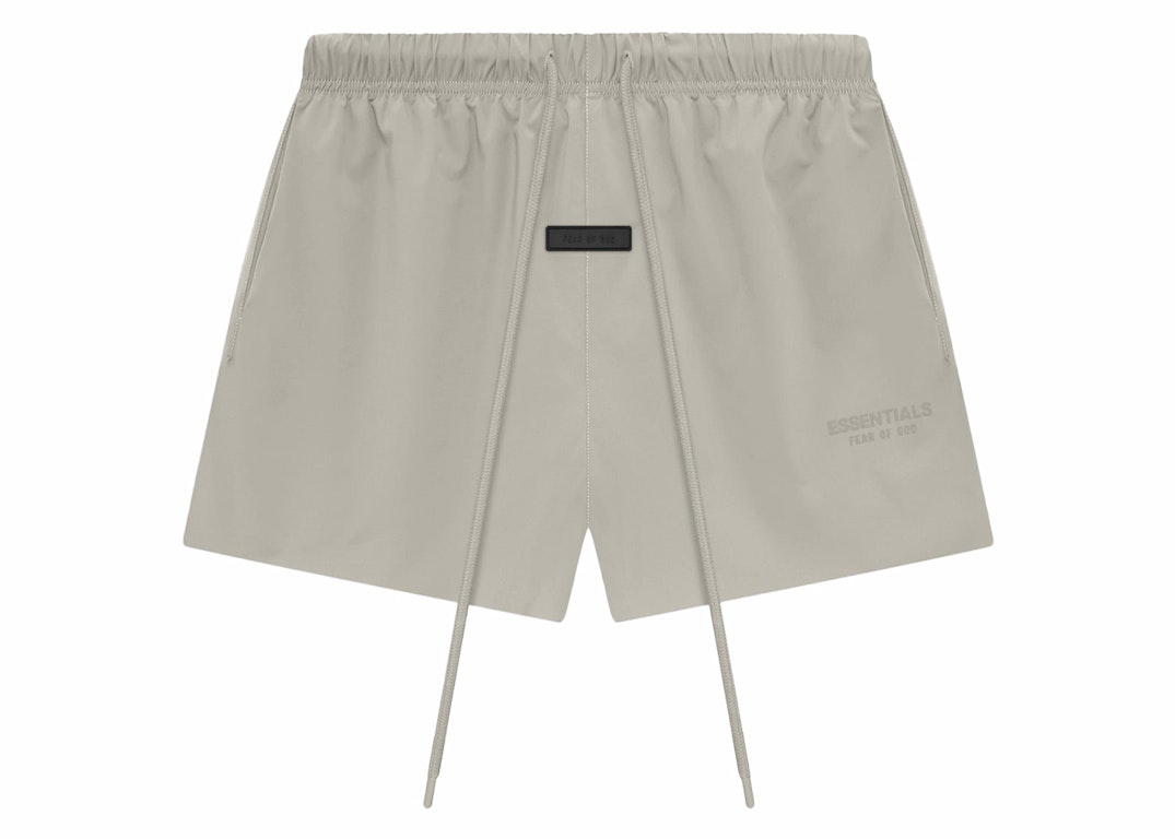 Pre-owned Fear Of God Essentials Nylon Running Short Seal