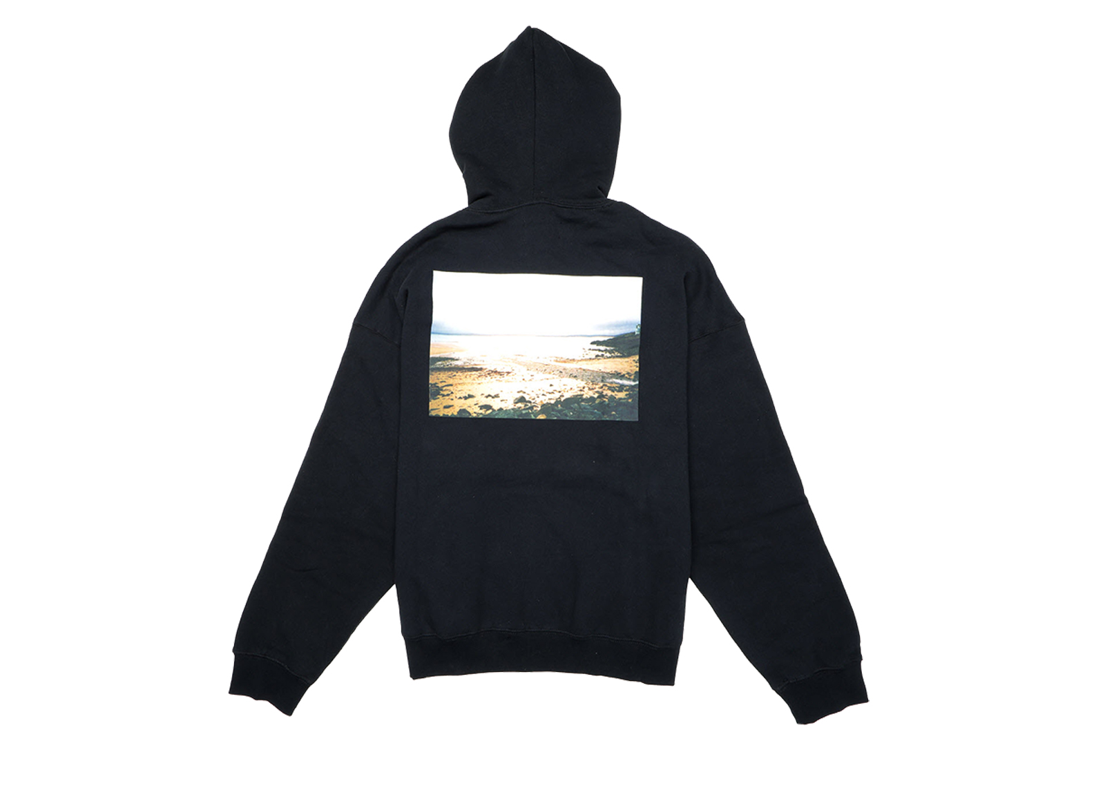 FEAR OF GOD Essentials Photo Pullover Hoodie Black