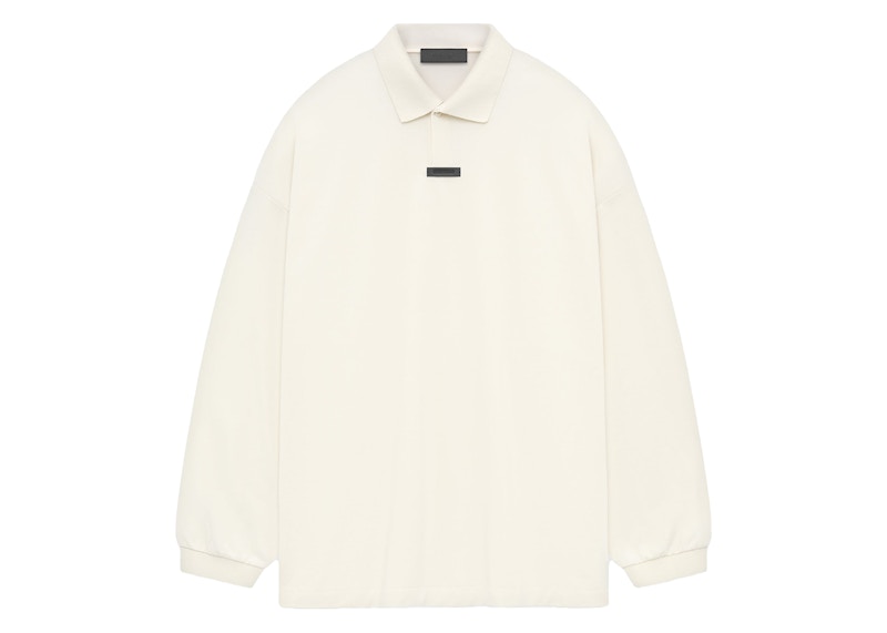 Fear of God Essentials Pique Long Sleeve Polo Shell Men's