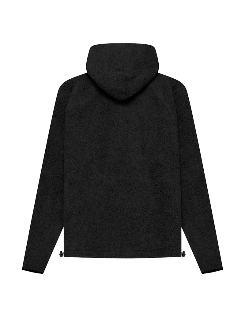 Fear of God Essentials Polar Fleece Half Zip Hoodie Iron Men's