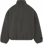 Buy Fear of God Essentials Polar Fleece Half Zip Pullover 'Black' - 0192  25050 0197 001