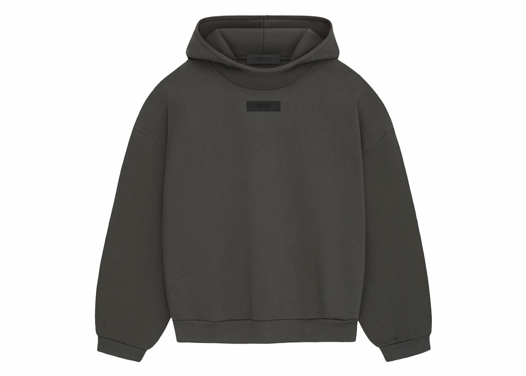 Pre-owned Fear Of God Essentials Pullover Hoodie Ink