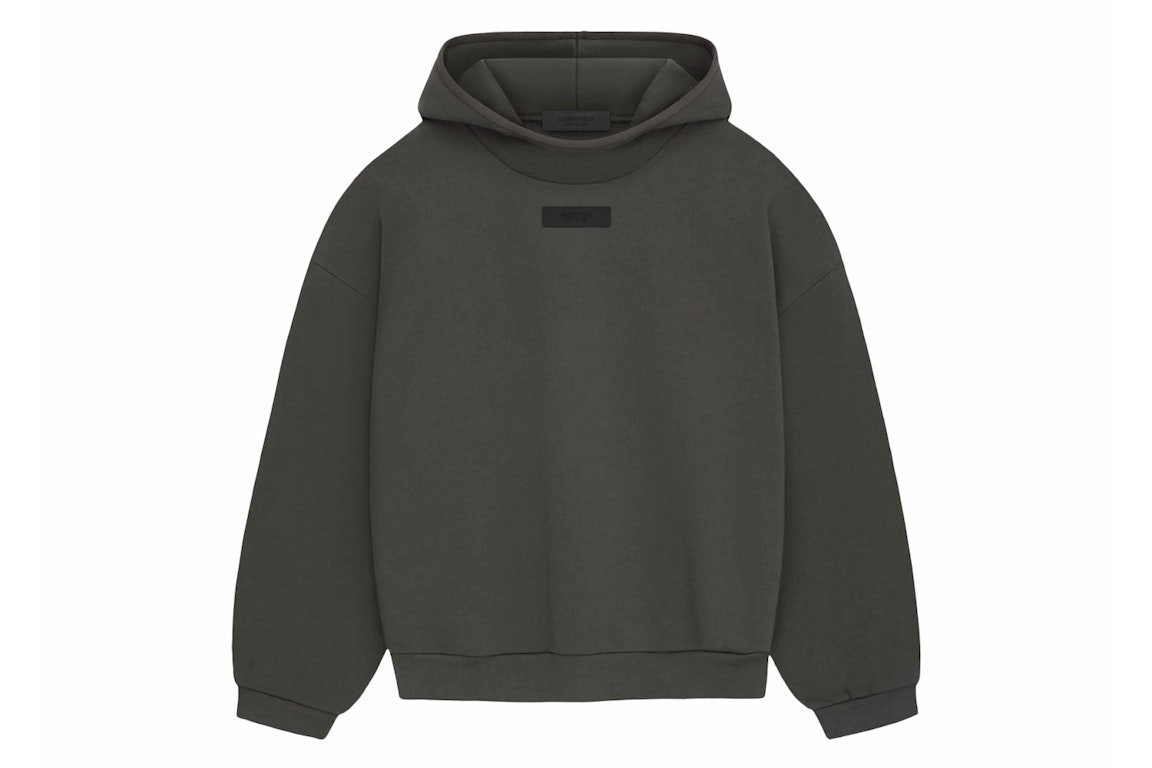 Pre-owned Fear Of God Essentials Pullover Hoodie Ink