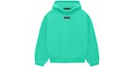 Sweat à capuche Fear of God Essentials vert menthe