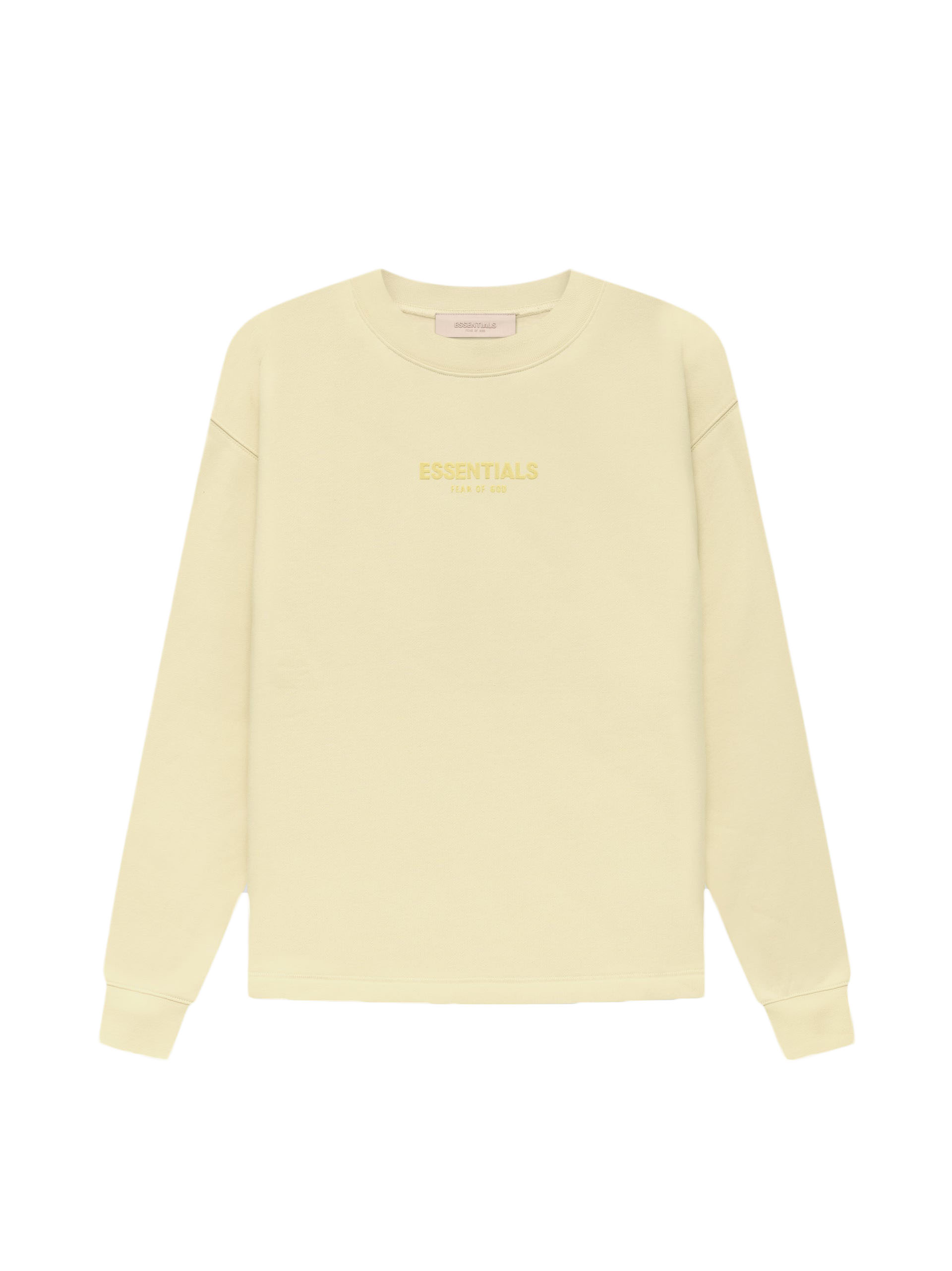 Fear of God Essentials Relaxed Crewneck Canary Men's - FW22 - US