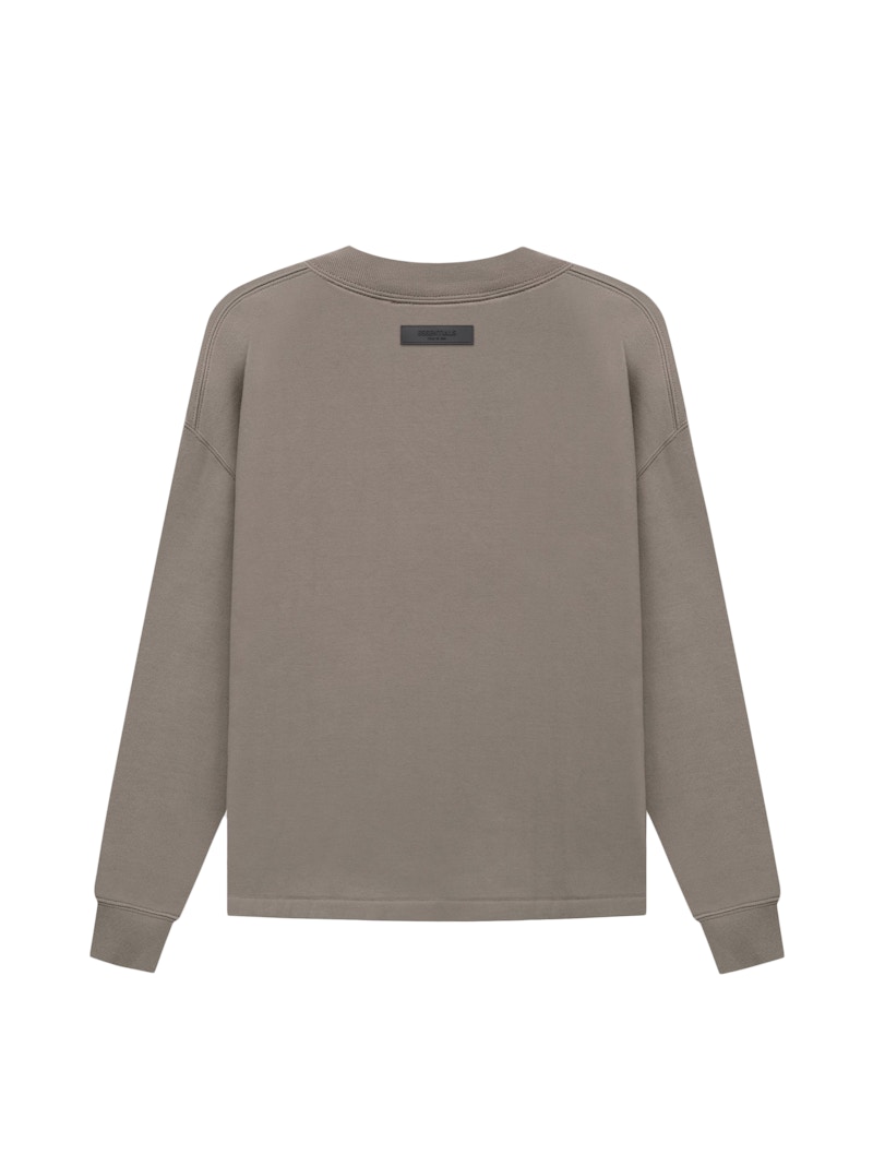 Fear of God Essentials Relaxed Crewneck Desert Taupe Men's - SS22 - US