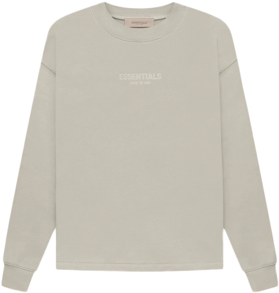 Fear of God Essentials Relaxed Crewneck Smoke Men's - FW22 - US