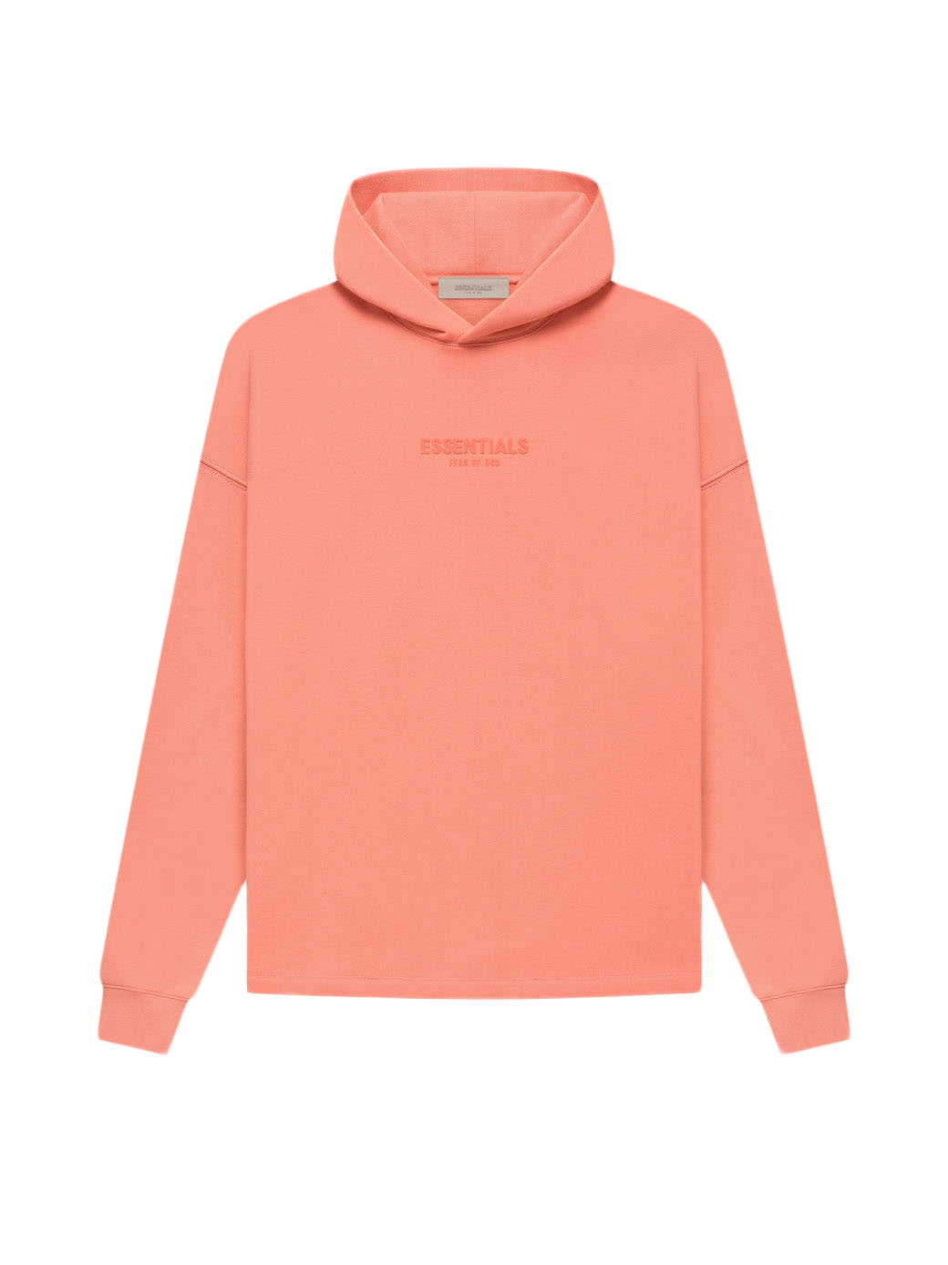 Fear of God Essentials Relaxed Hoodie Coral Men's - FW22 - GB