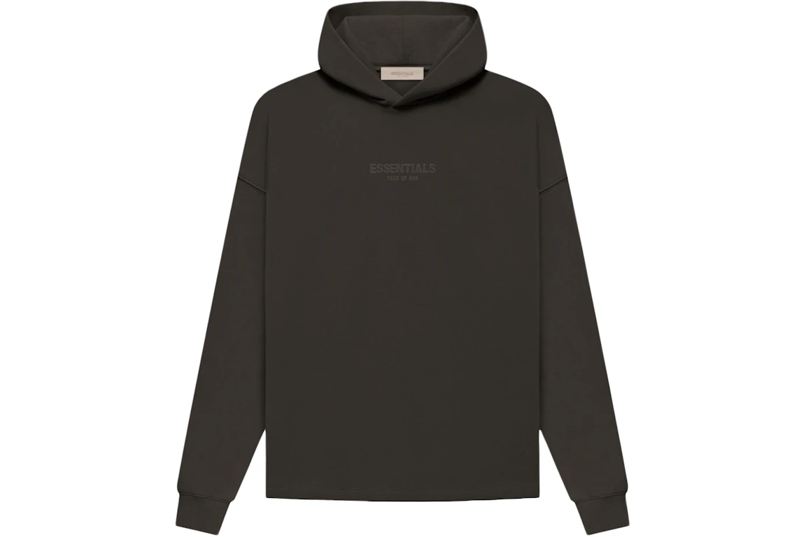 Fear of God Essentials Relaxed Hoodie Off Black