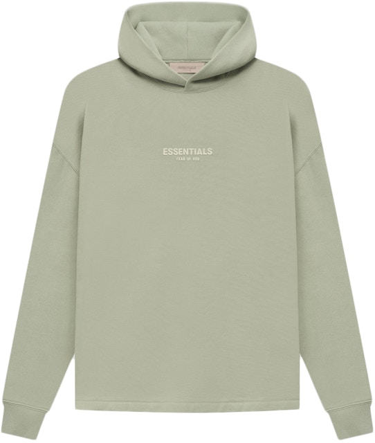 Fear of God Essentials Relaxed Hoodie Seafoam - SS22