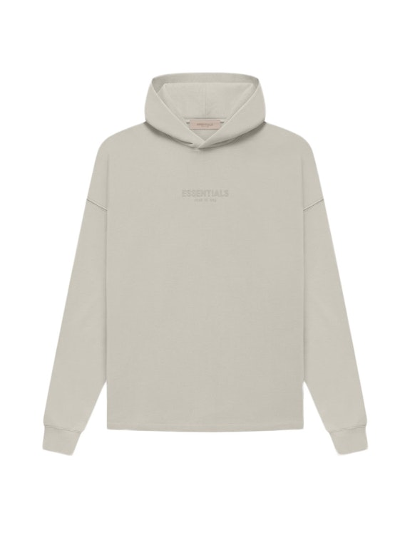 Pre-owned Fear Of God Essentials Relaxed Hoodie Smoke
