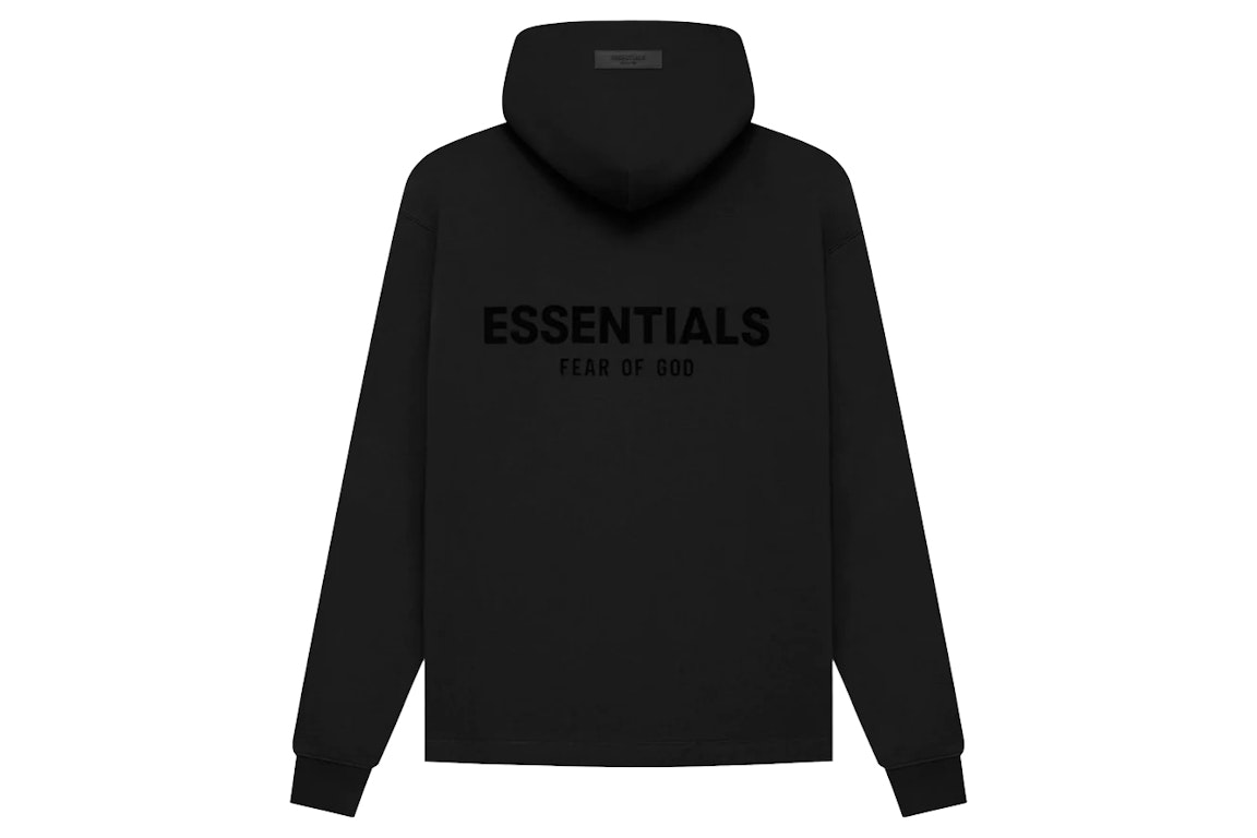 Pre-owned Fear Of God Essentials Relaxed Hoodie Stretch Limo