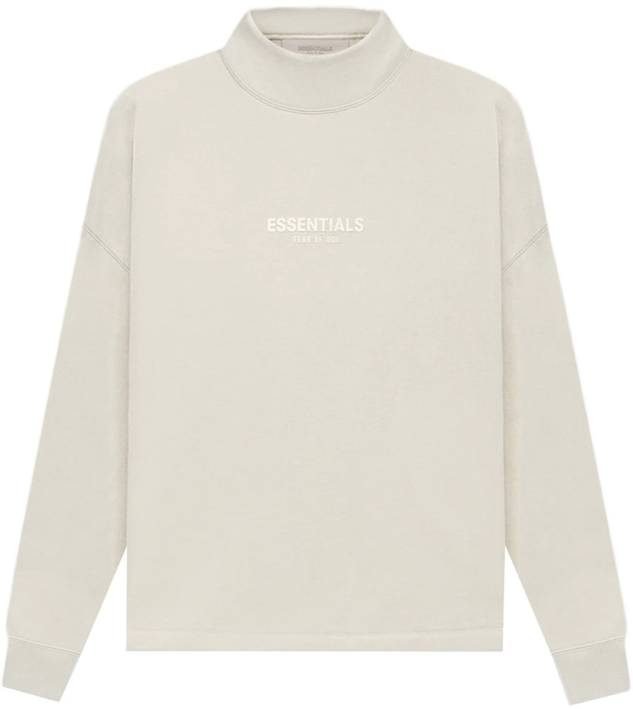 Fear of God Essentials Relaxed Mockneck Wheat Men's - SS22 - US