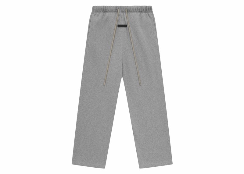 Fear of God Essentials Relaxed Pants Dark Heather Oatmeal Men's 