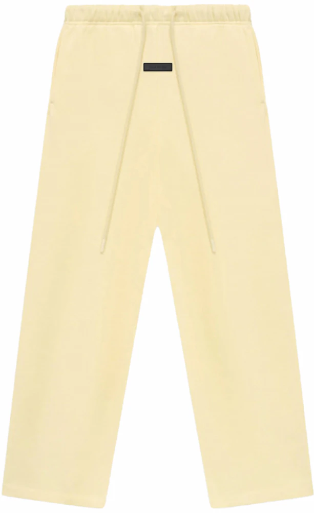 Fear of God Essentials Relaxed Pants Garden Yellow Men's - FW23 - US