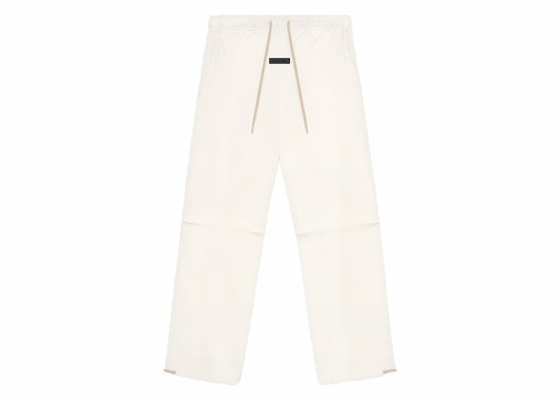 Pre-owned Fear Of God Men's Essentials Relaxed Trouser In Cloud Dancer
