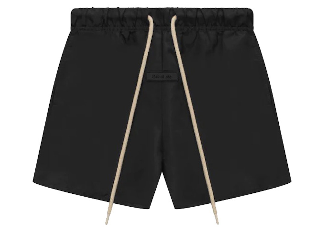 Pre-owned Fear Of God Essentials Running Short Black
