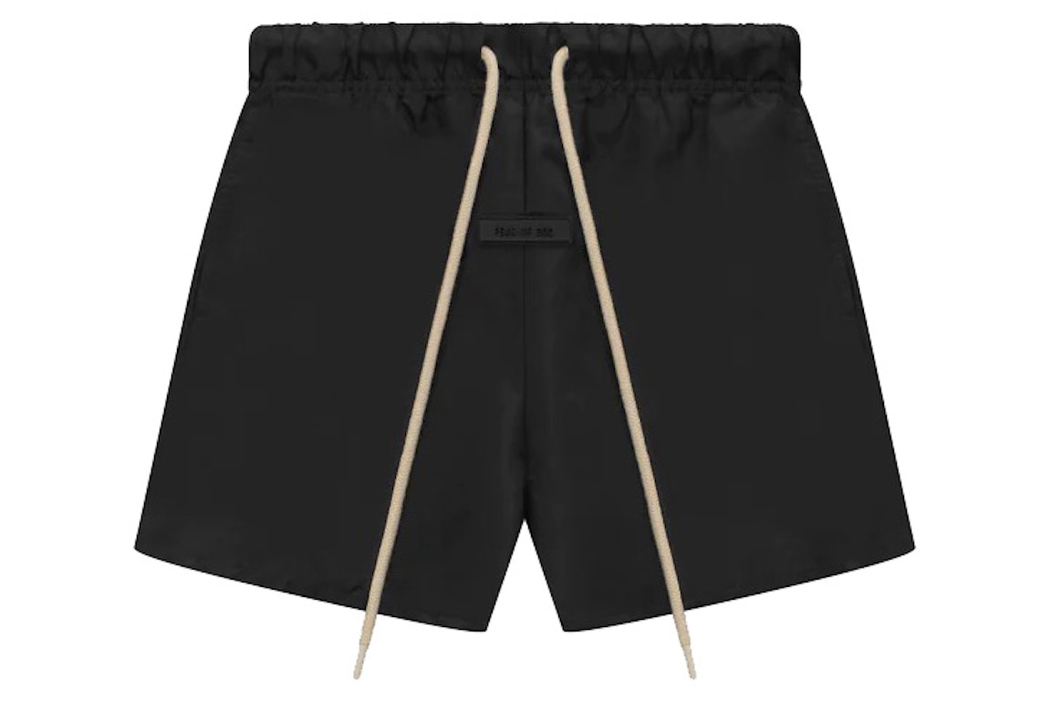 Pre-owned Fear Of God Essentials Running Short Black