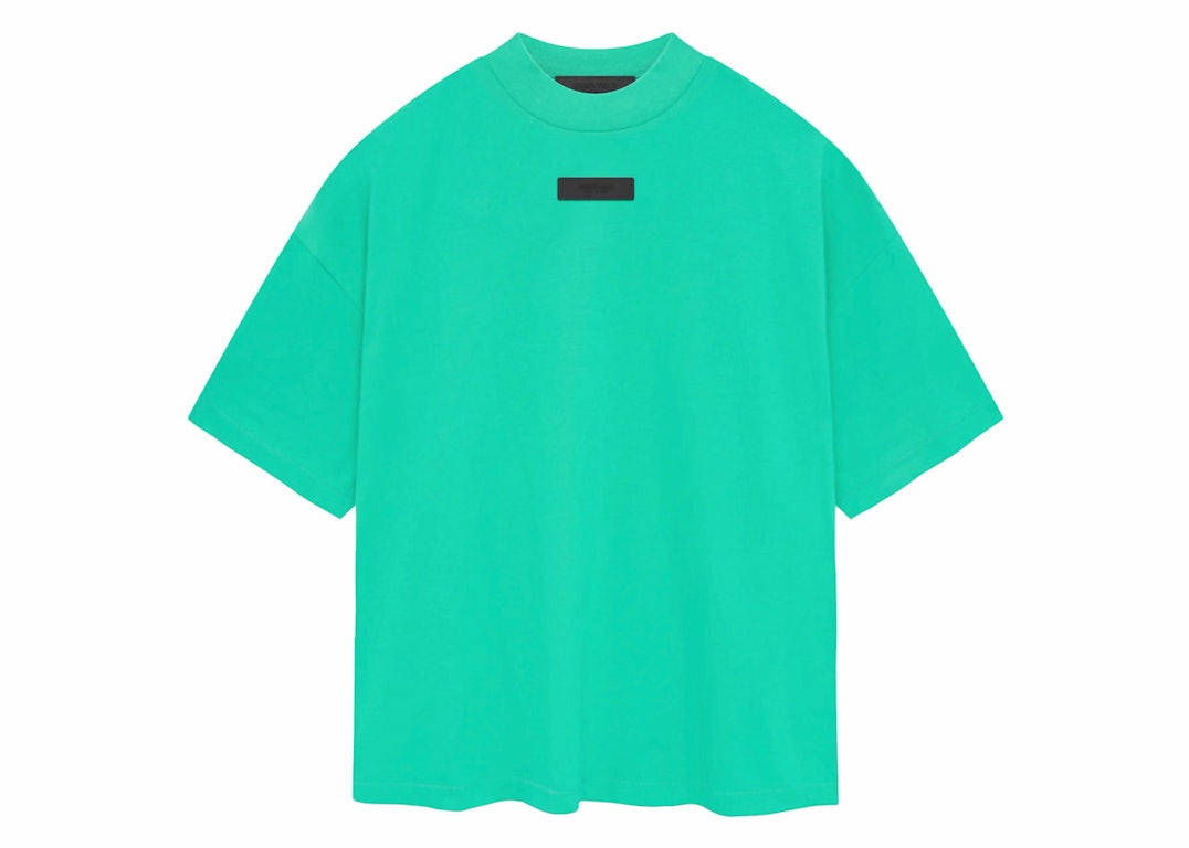 Pre-owned Fear Of God Essentials S/s Tee Mint Leaf