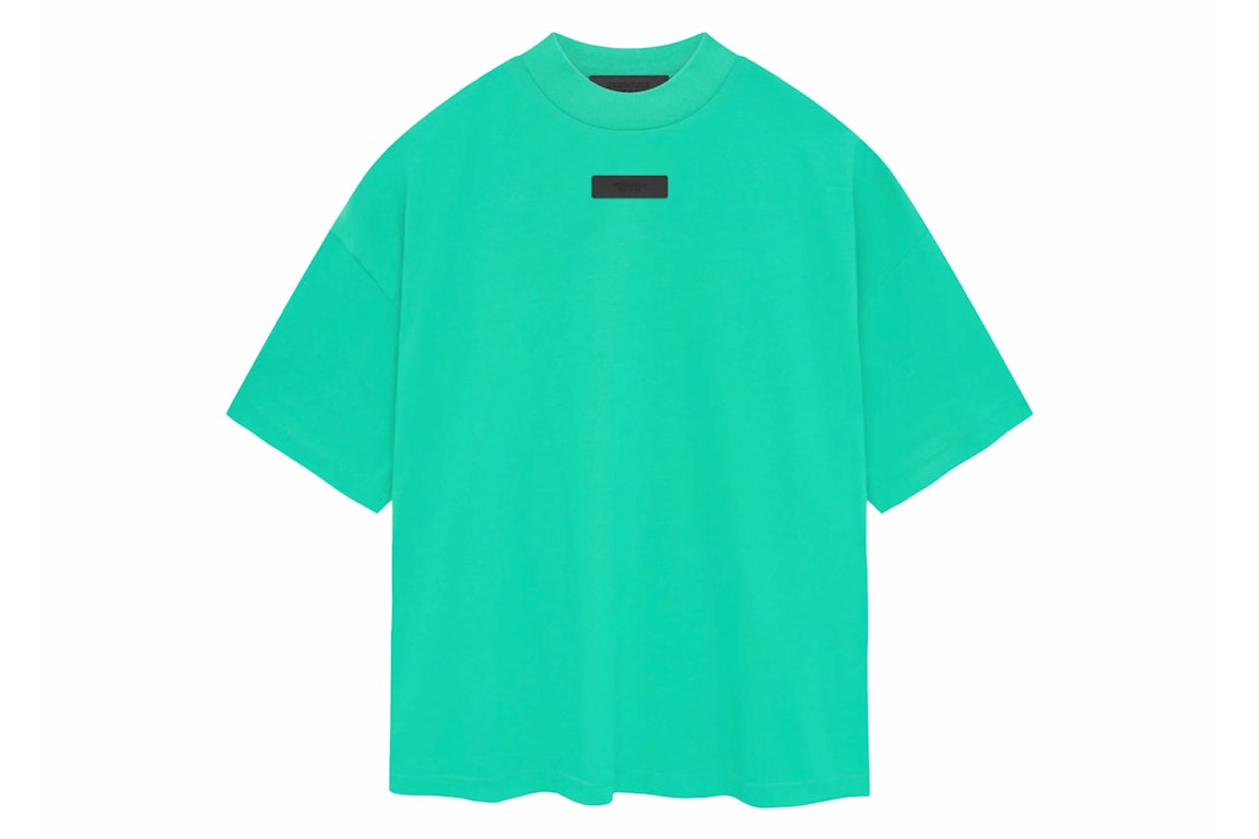 Pre-owned Fear Of God Essentials S/s Tee Mint Leaf