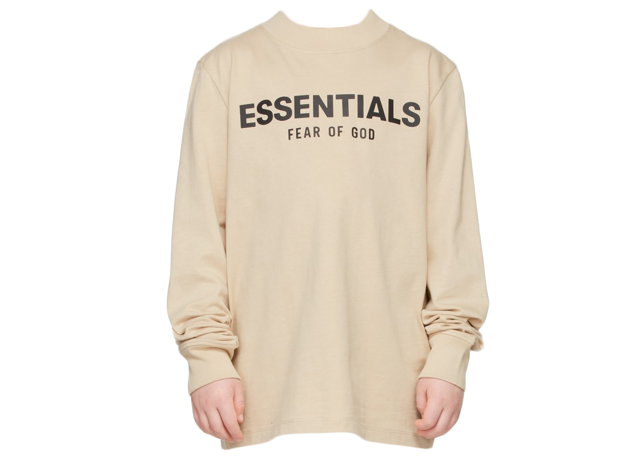 Fear of God Essentials SSENSE Exclusive Kids L/S T-shirt Linen