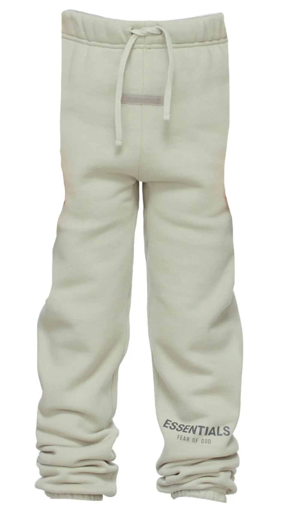 Fear Of God ESSENTIALS Kids Off-White Fleece Lounge Pants for Kids