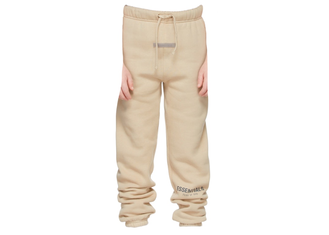 Pre-owned Fear Of God Essentials Ssense Exclusive Kids Lounge Pants Linen