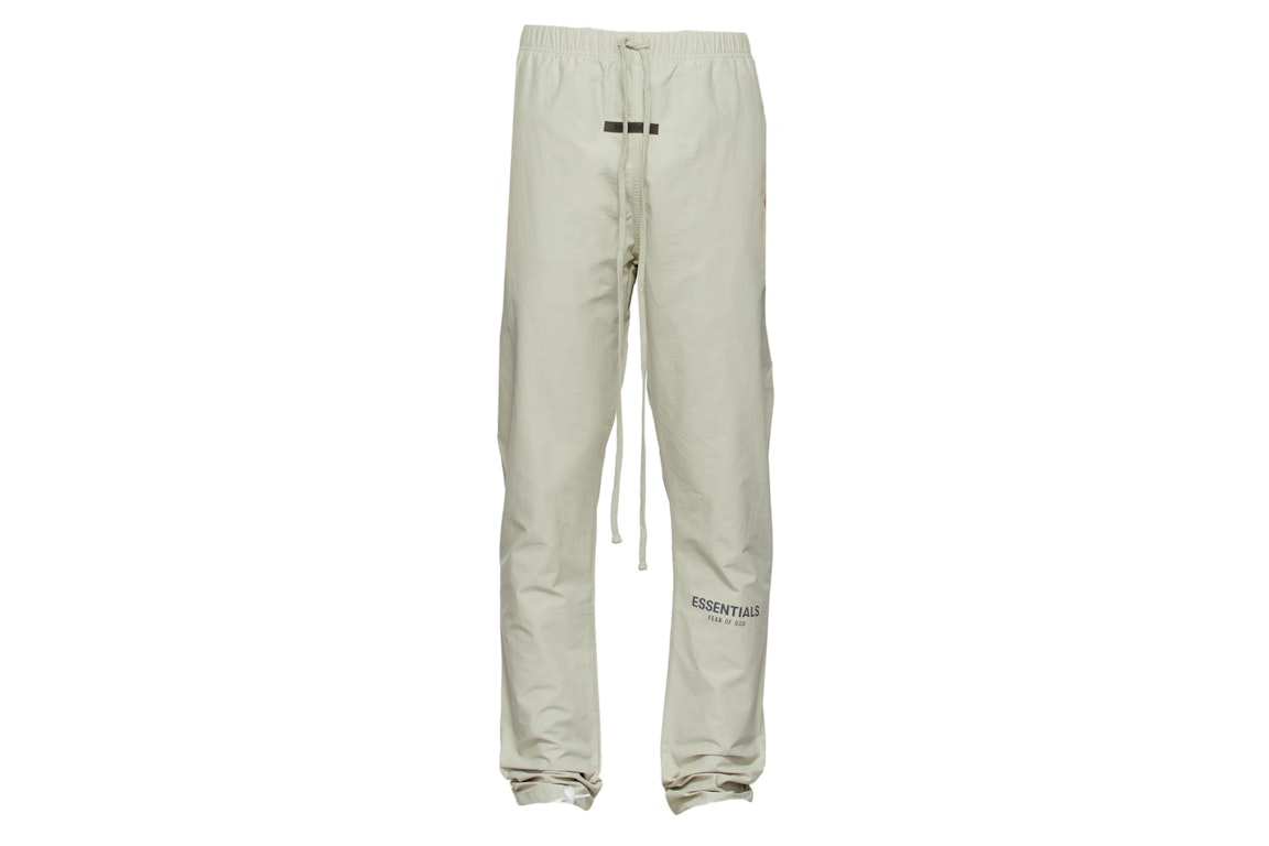 Pre-owned Fear Of God Essentials Ssense Exclusive Track Lounge Pants Concrete