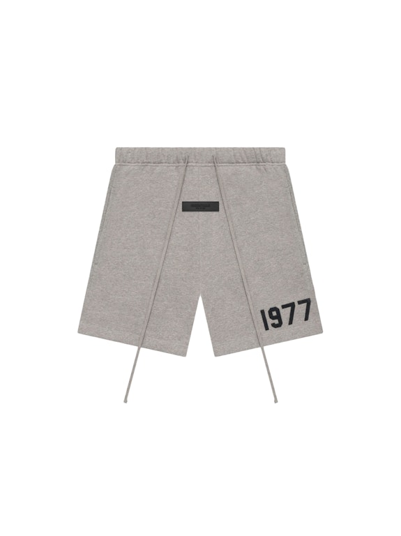 Pre-owned Fear Of God Essentials Shorts Dark Oatmeal