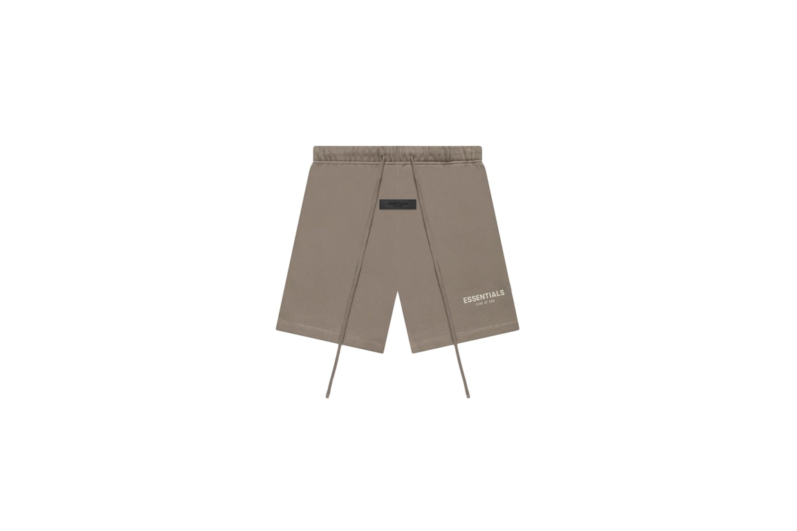 Pre-owned Fear Of God Essentials Shorts Desert Taupe