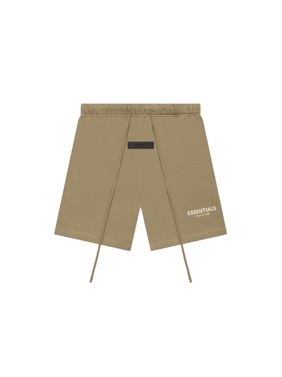 Pre-owned Fear Of God Essentials Shorts Oak