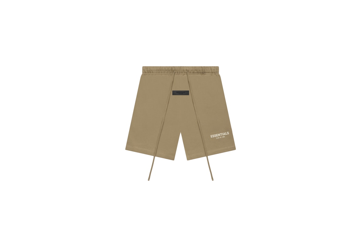 Pre-owned Fear Of God Essentials Shorts Oak