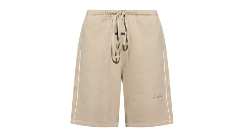 Fear of God Essentials Shorts Timber Cloud White Men's - SS25 - US