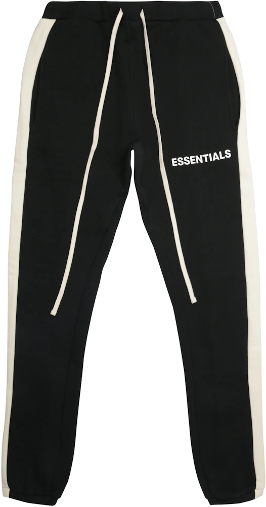 Fear of God Essentials Side Stripe Sweatpants Black
