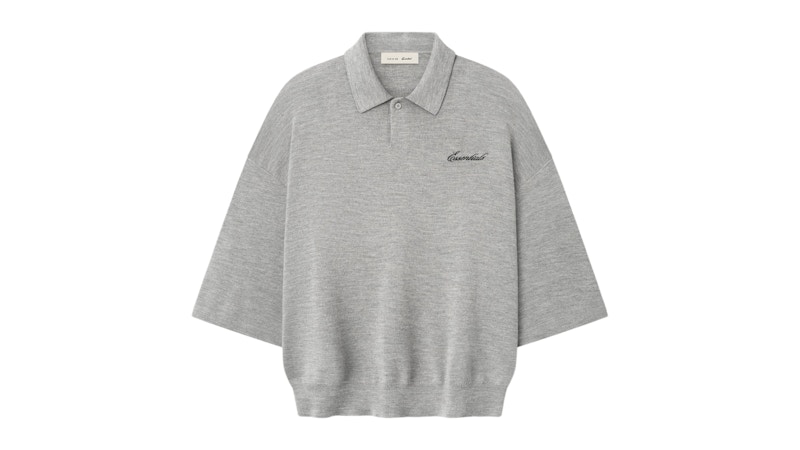 Fear of God Essentials Signature 3/4 Sleeve 90's Knit Polo